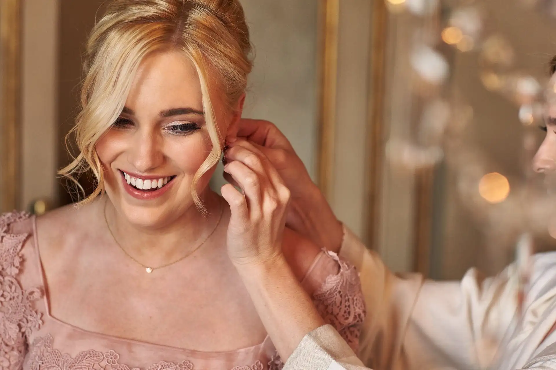 bride getting ready photos