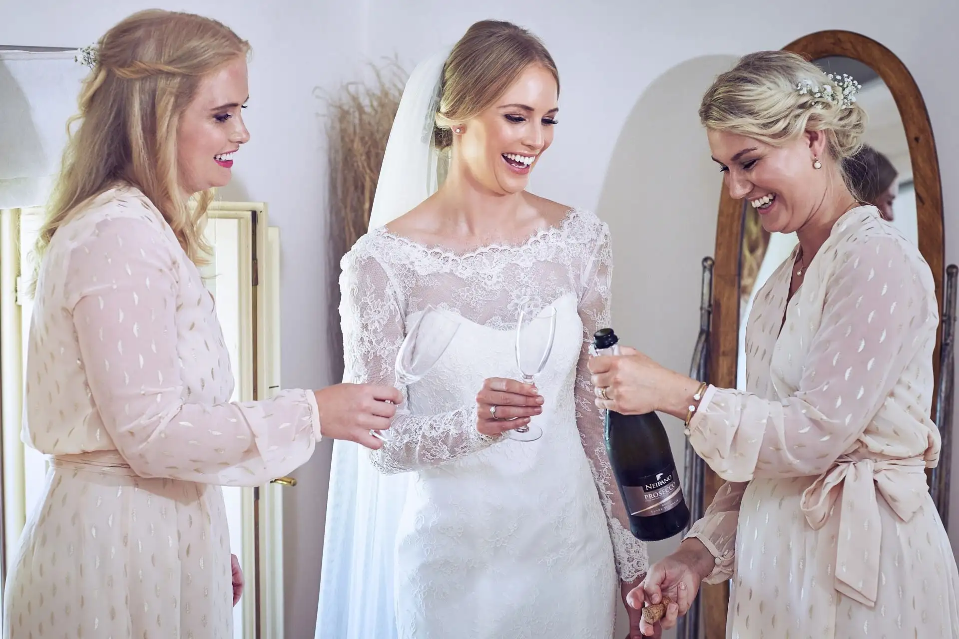 bride getting ready photos