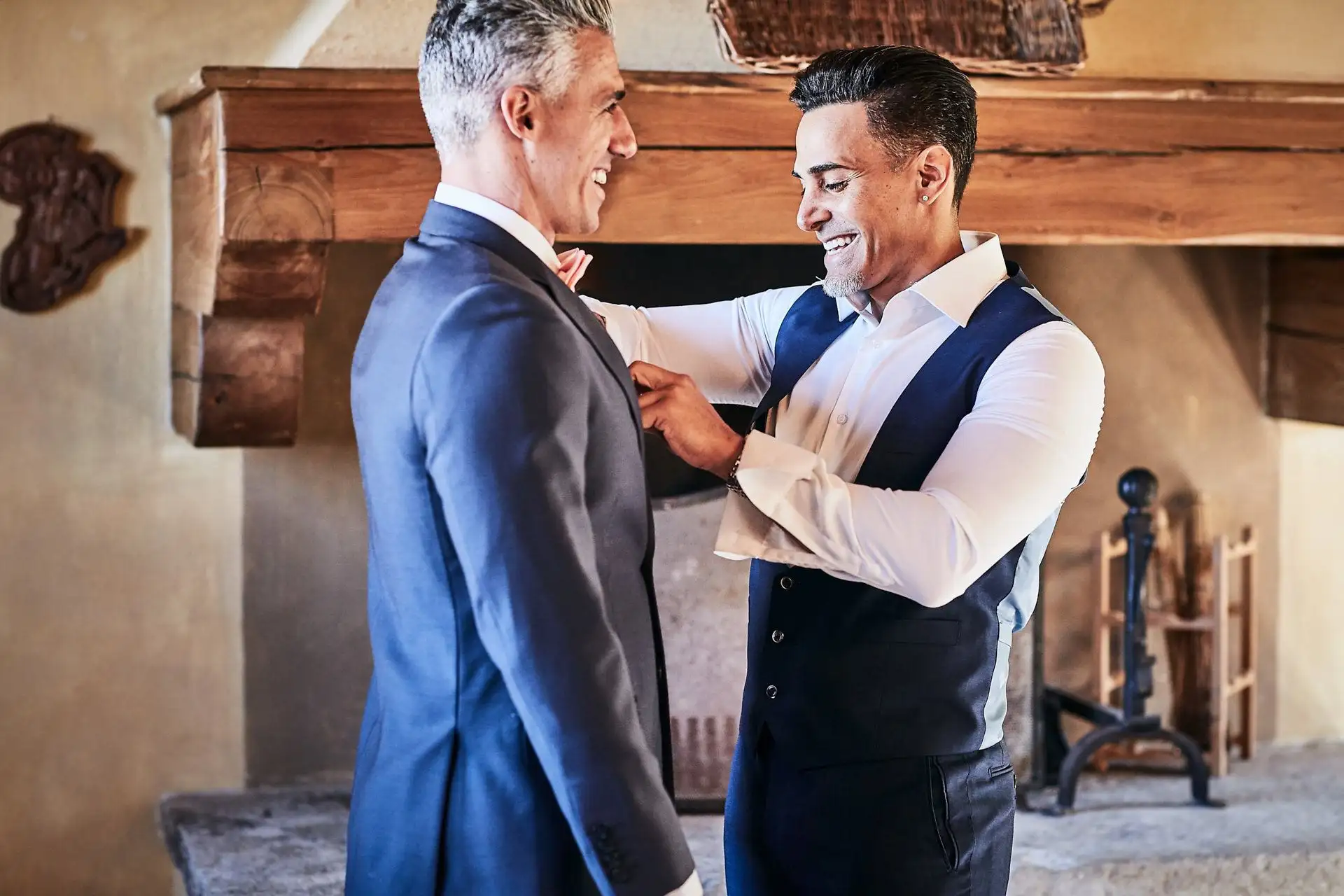 groom getting ready photos