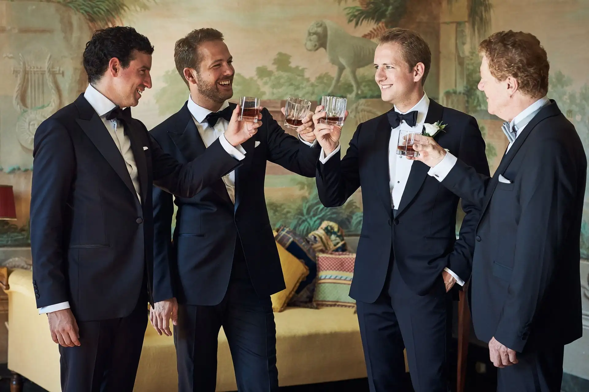 groom getting ready photos