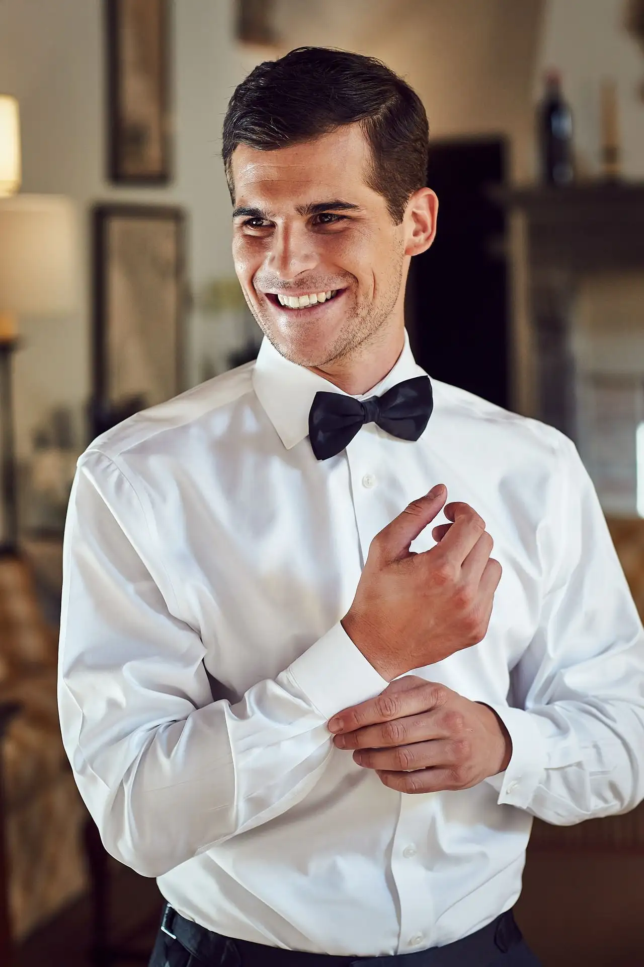 groom getting ready photos