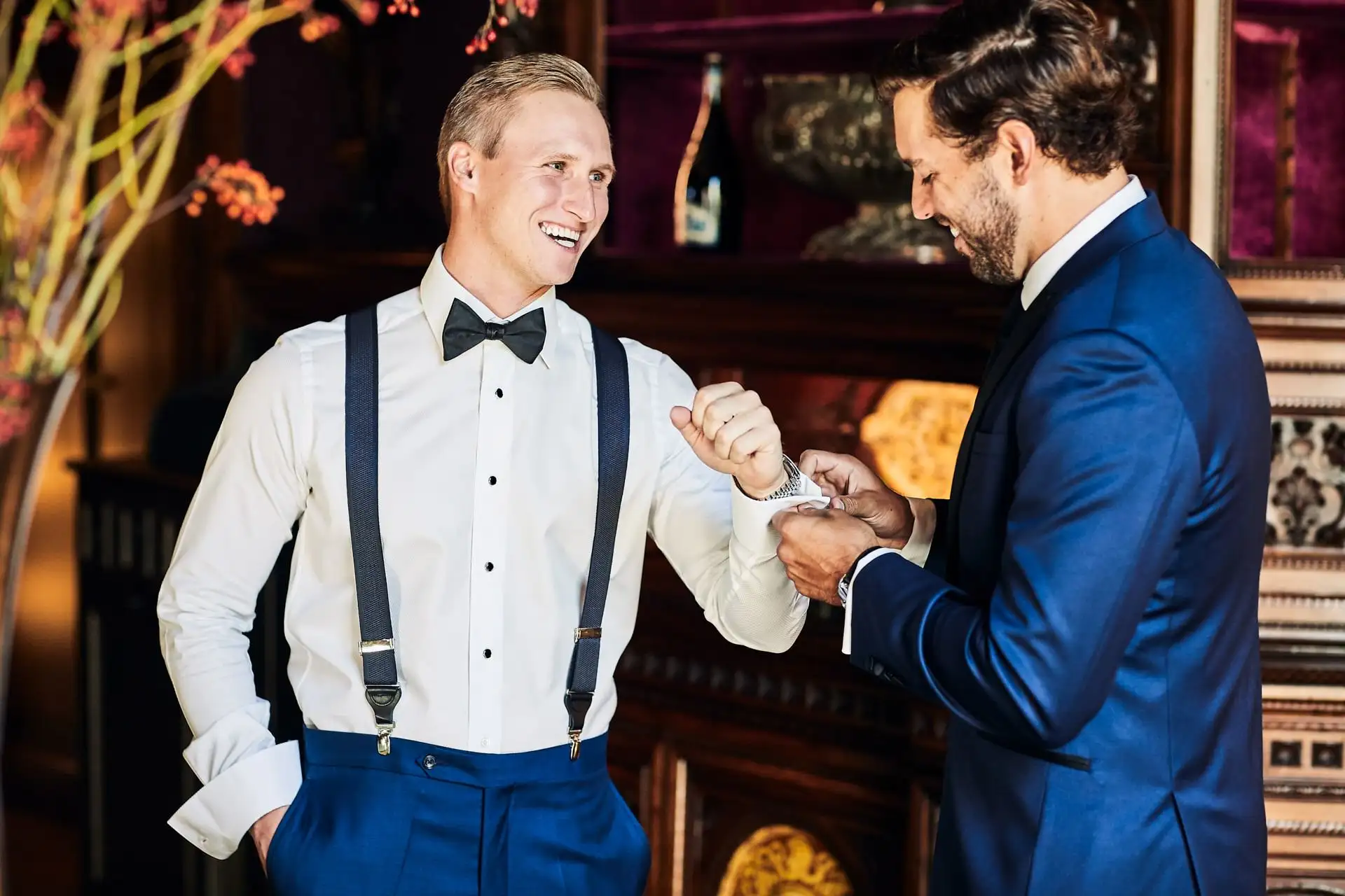 groom getting ready photos