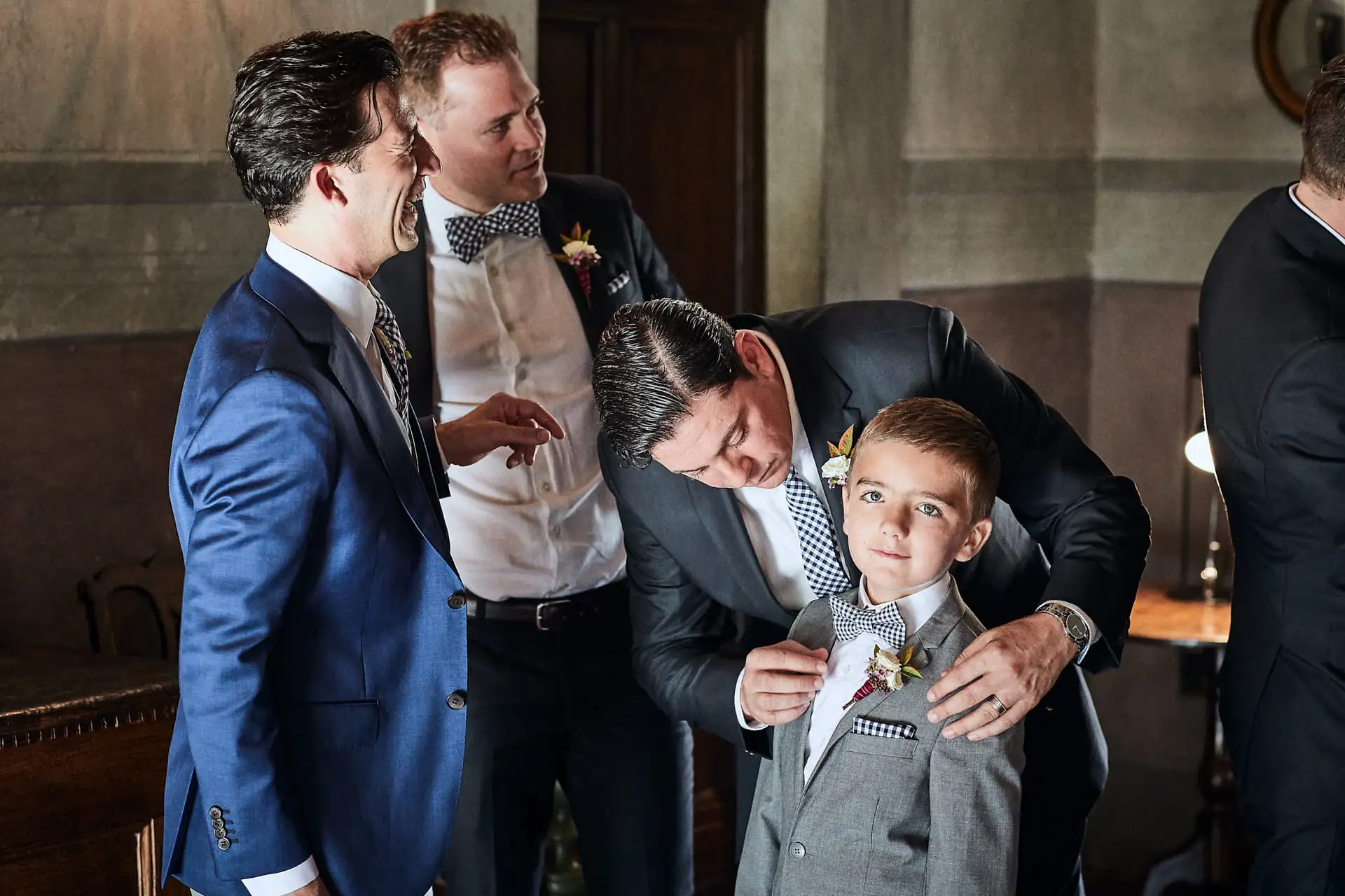 groom getting ready photos