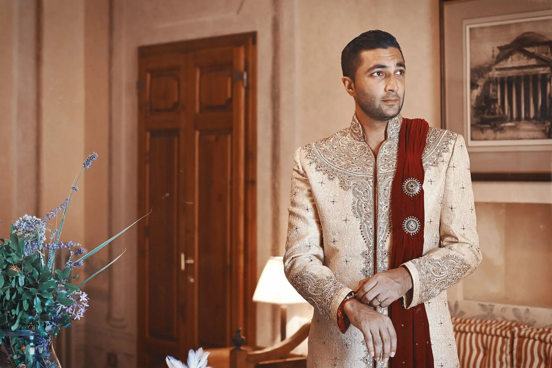 groom getting ready photos