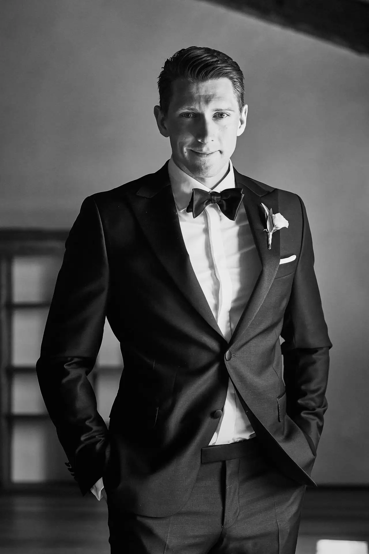 groom getting ready photos