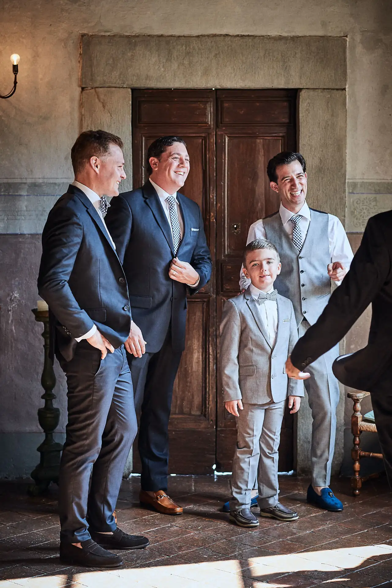 groom getting ready photos