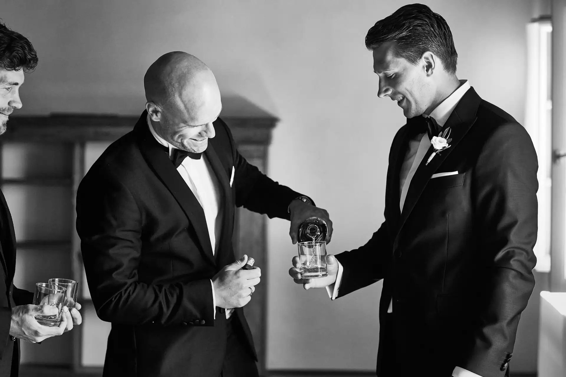 groom getting ready photos