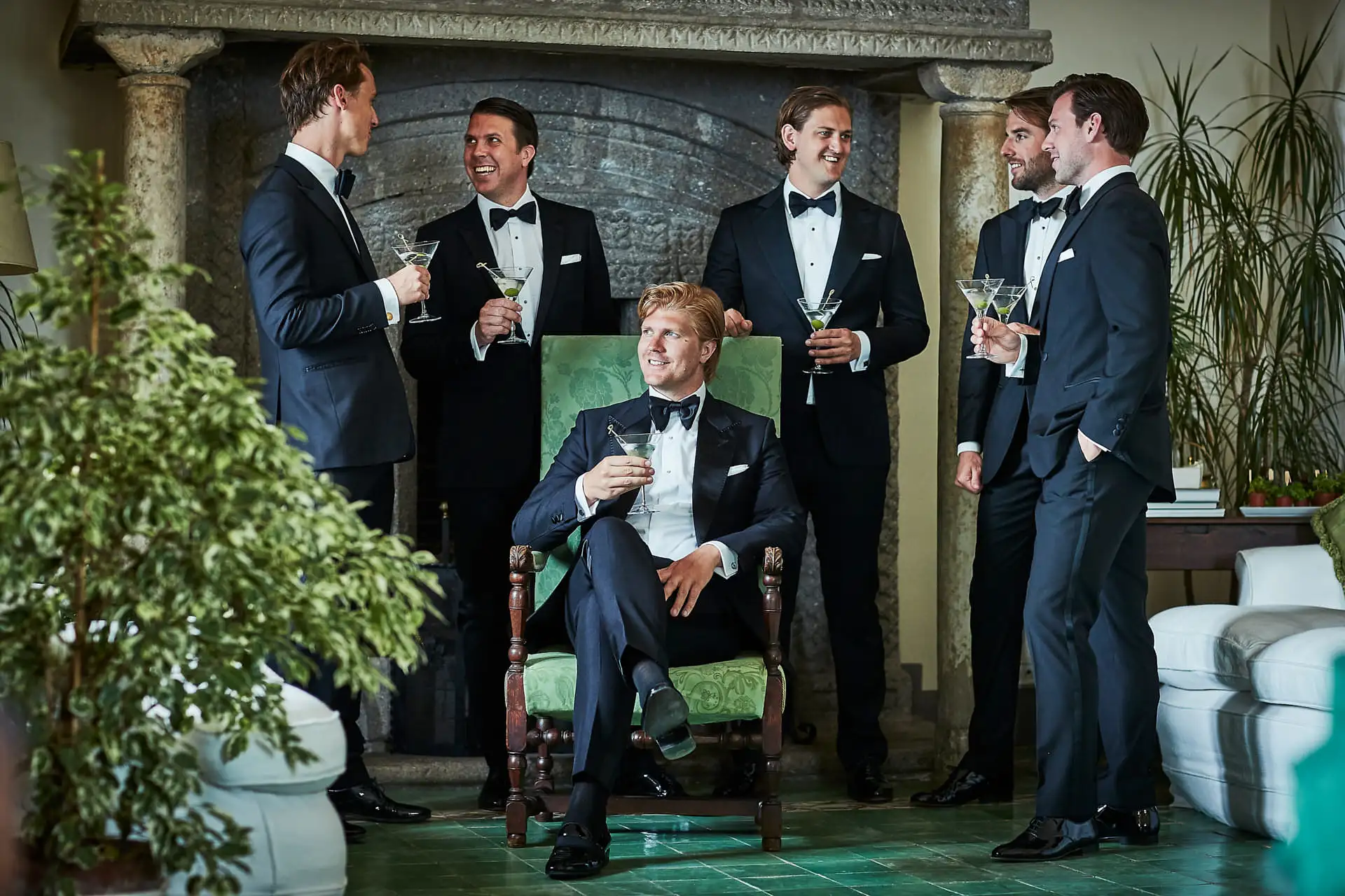 groom getting ready photos