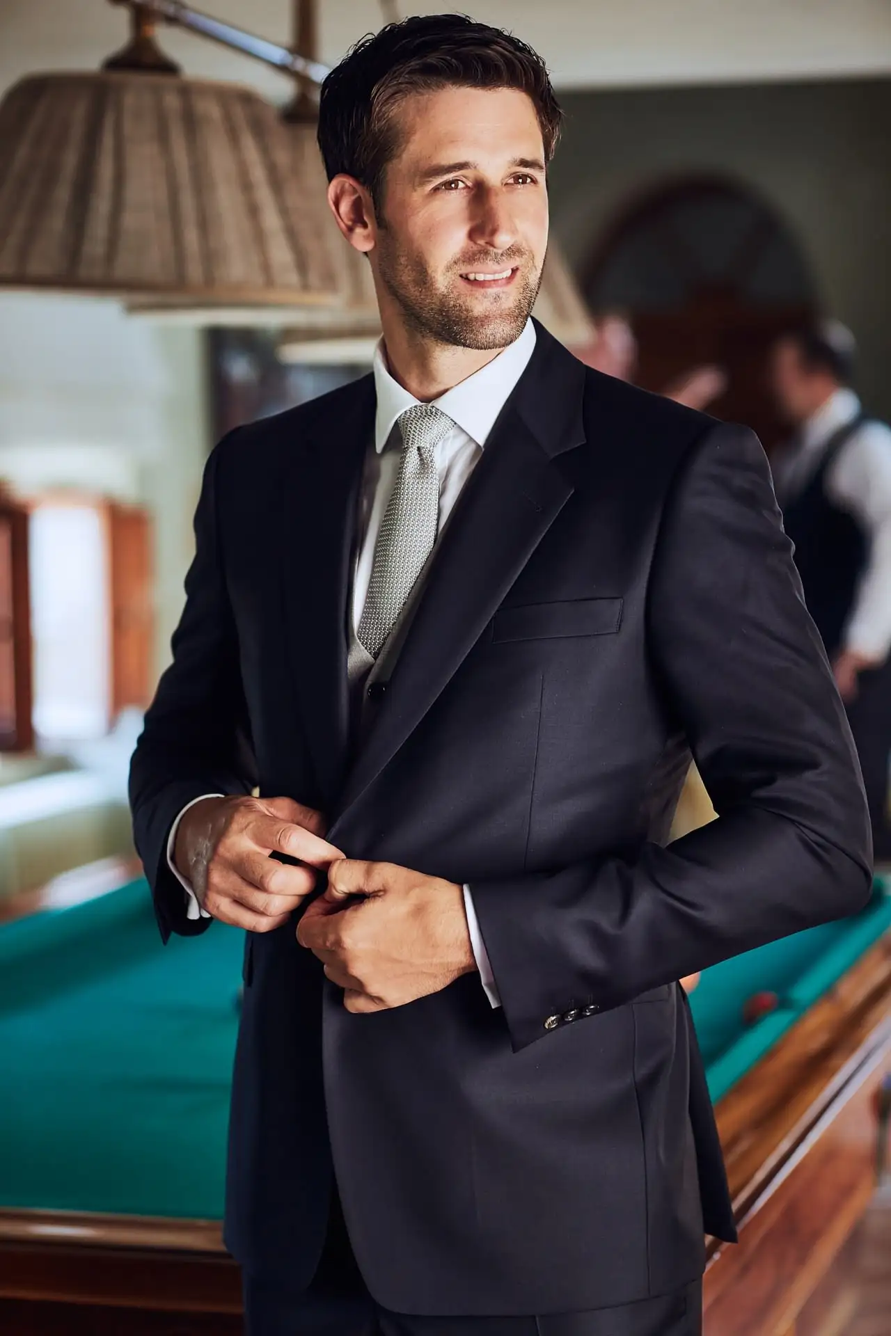 groom getting ready photos