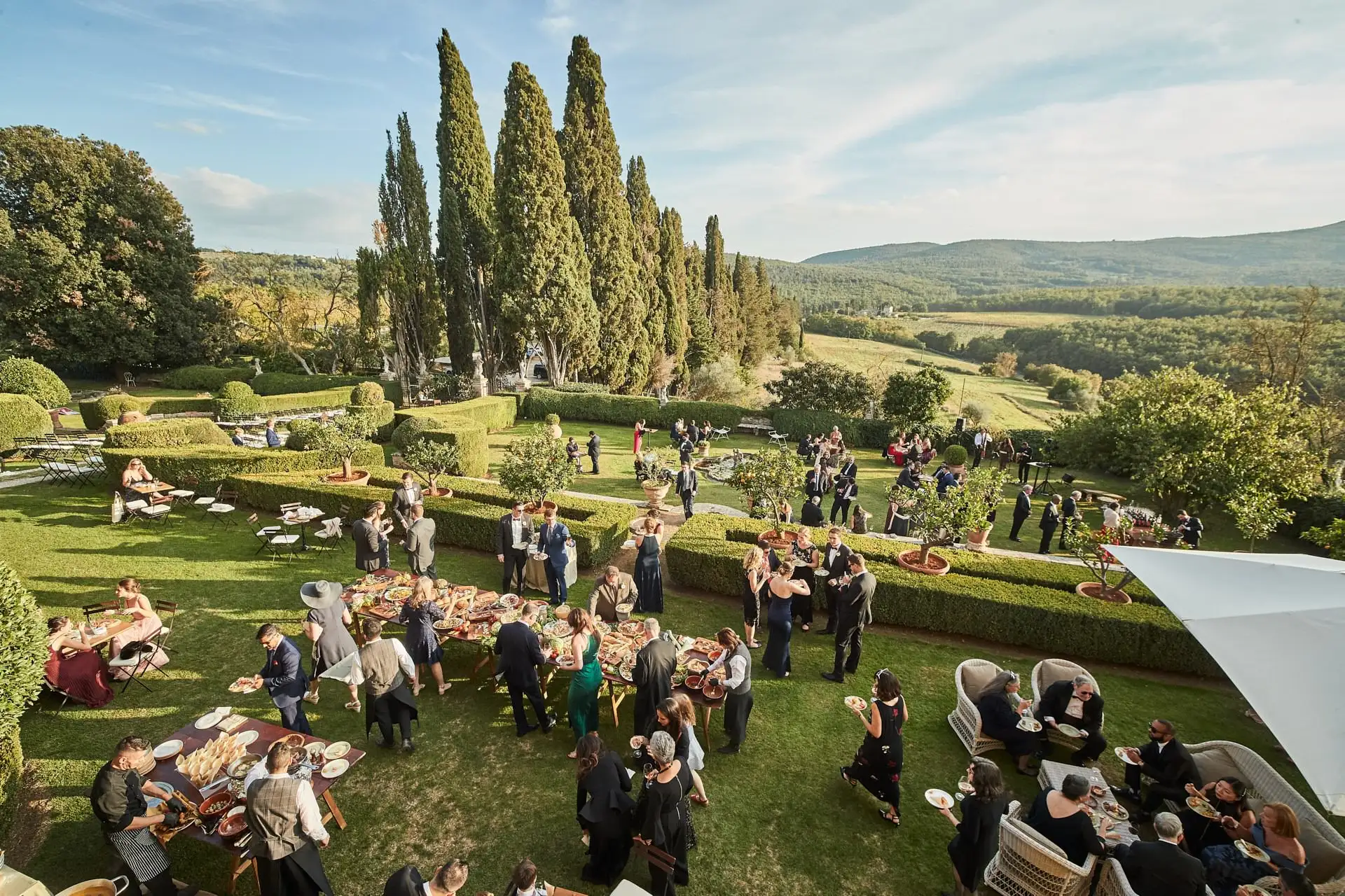italian wedding aperitifs cocktails