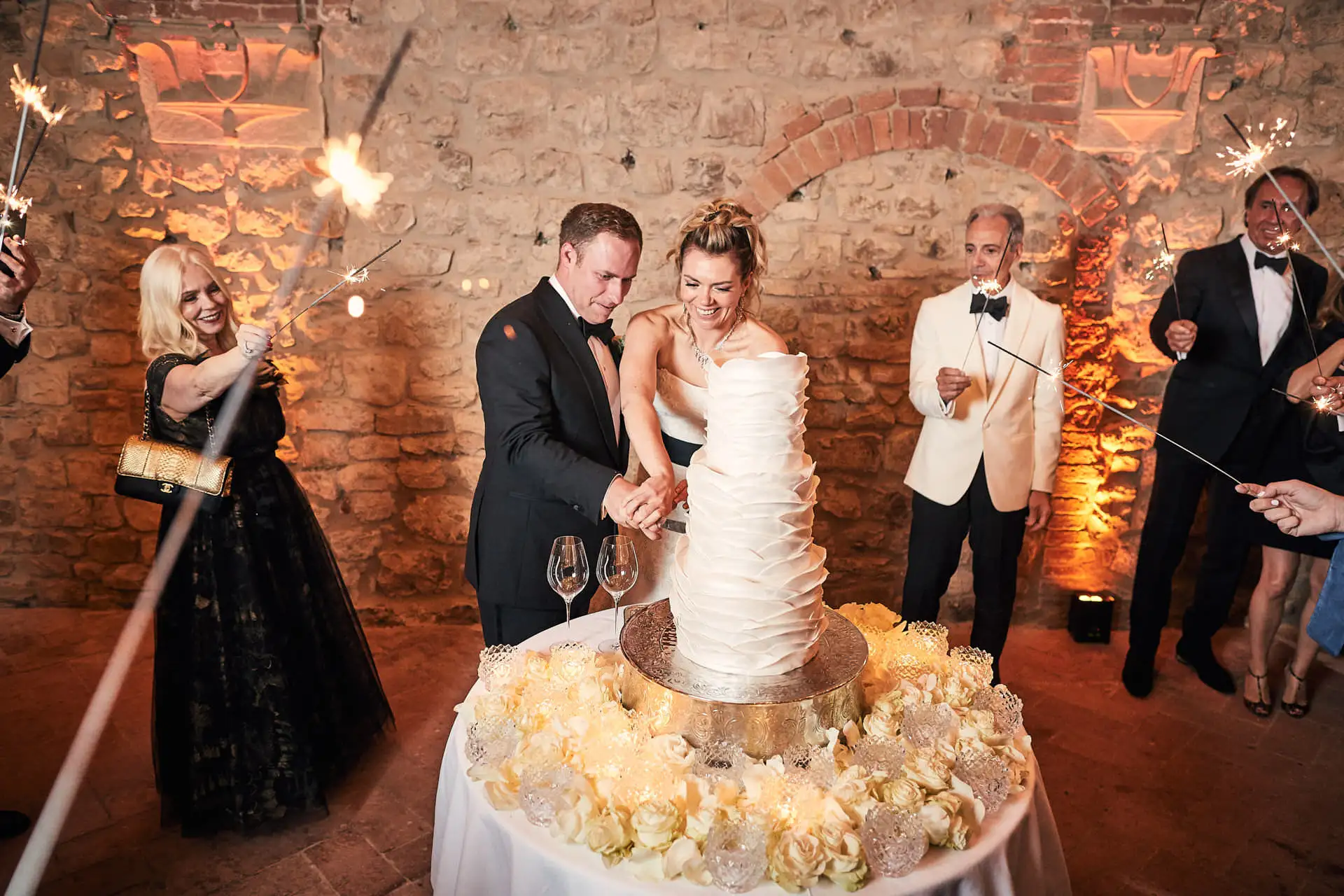 italian wedding cake party