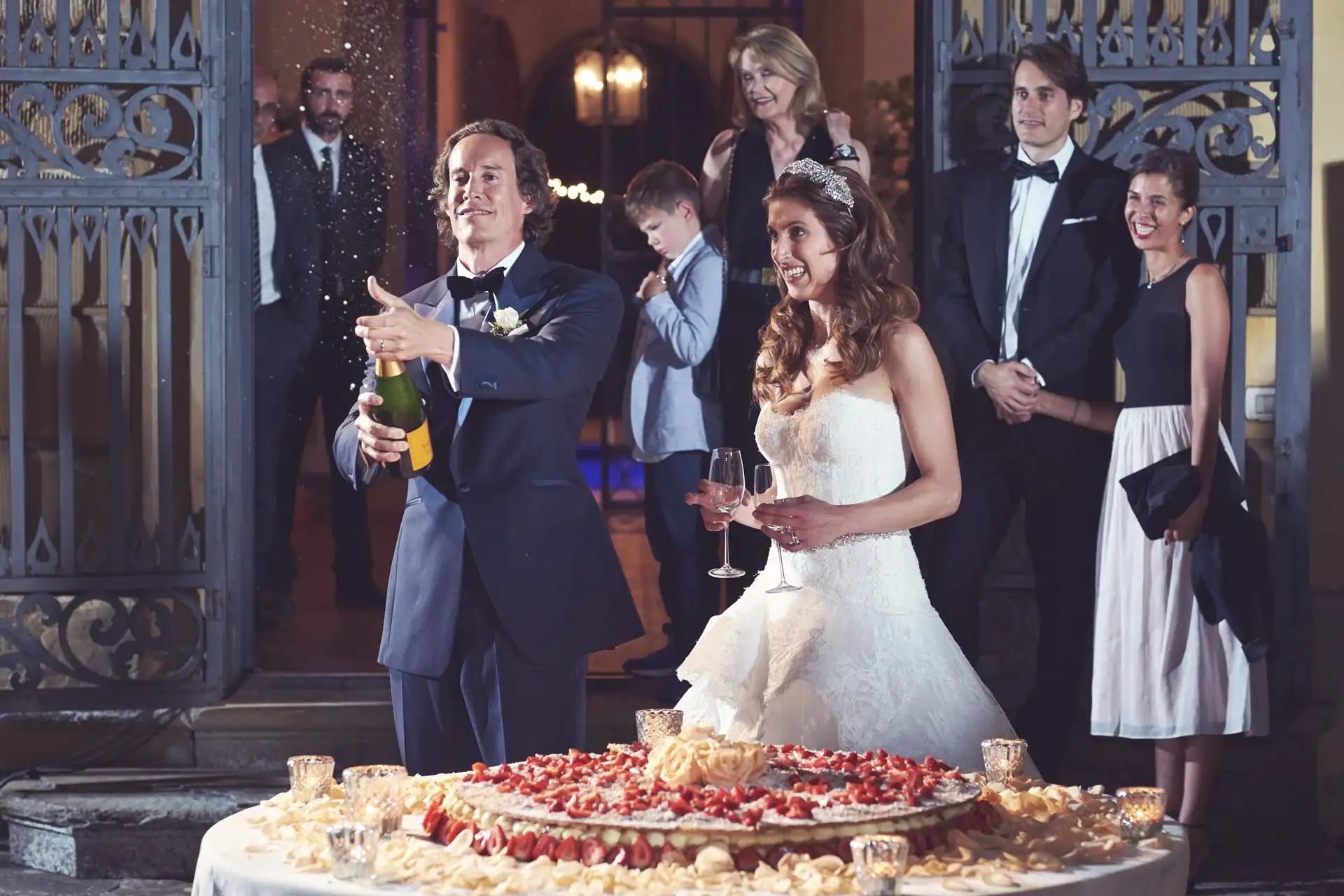 italian wedding cake party