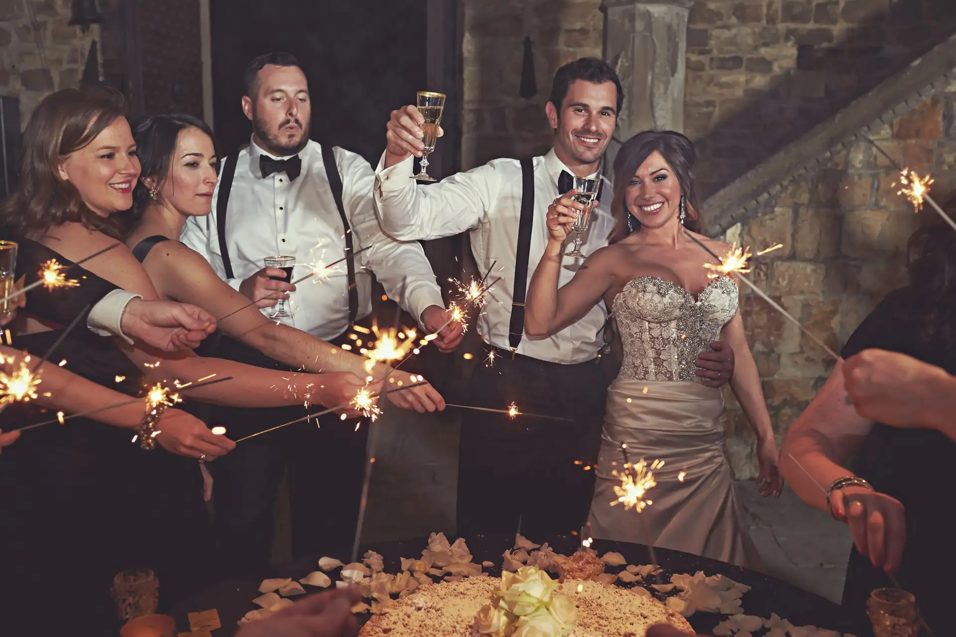 italian wedding cake party