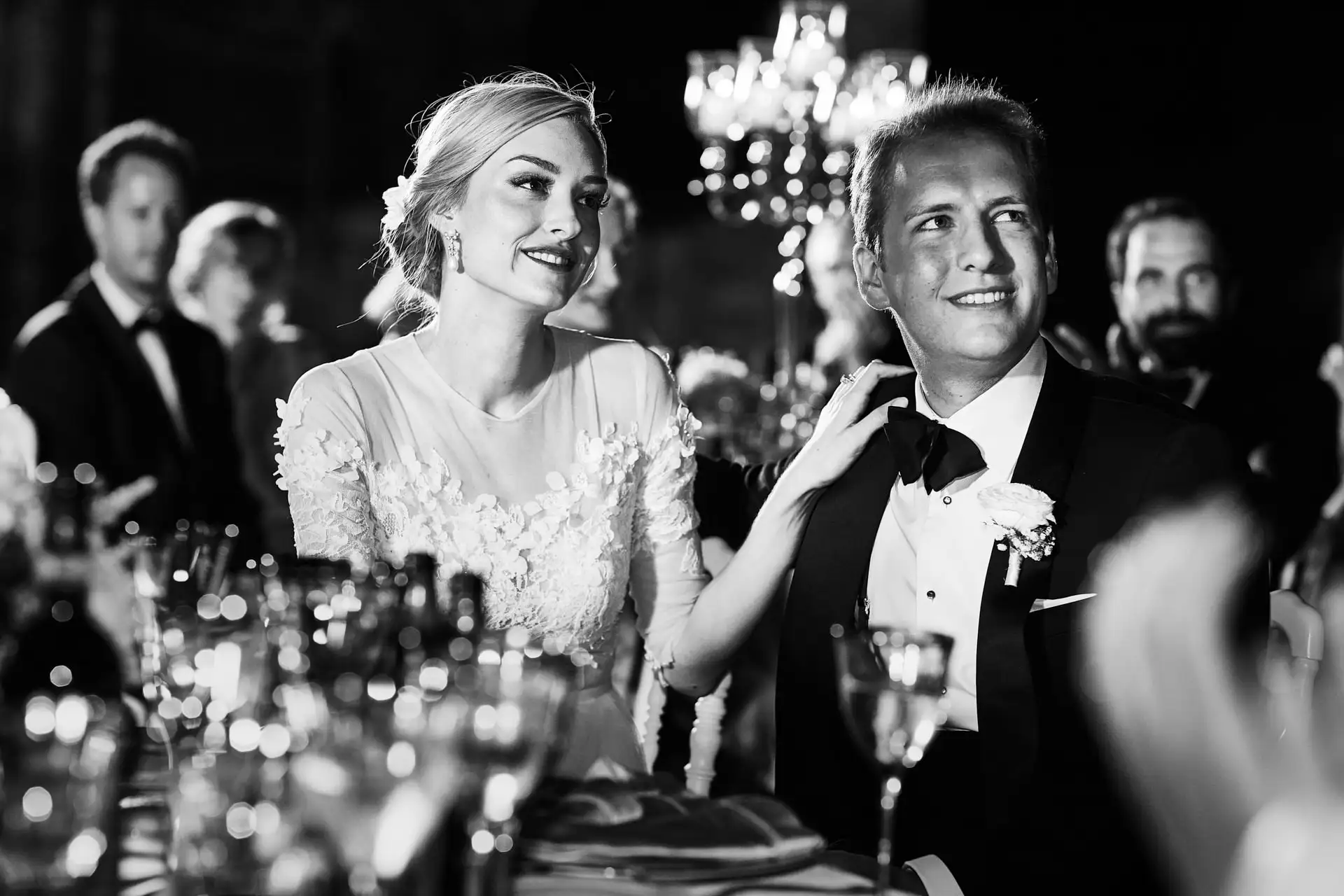 italy wedding reception decor