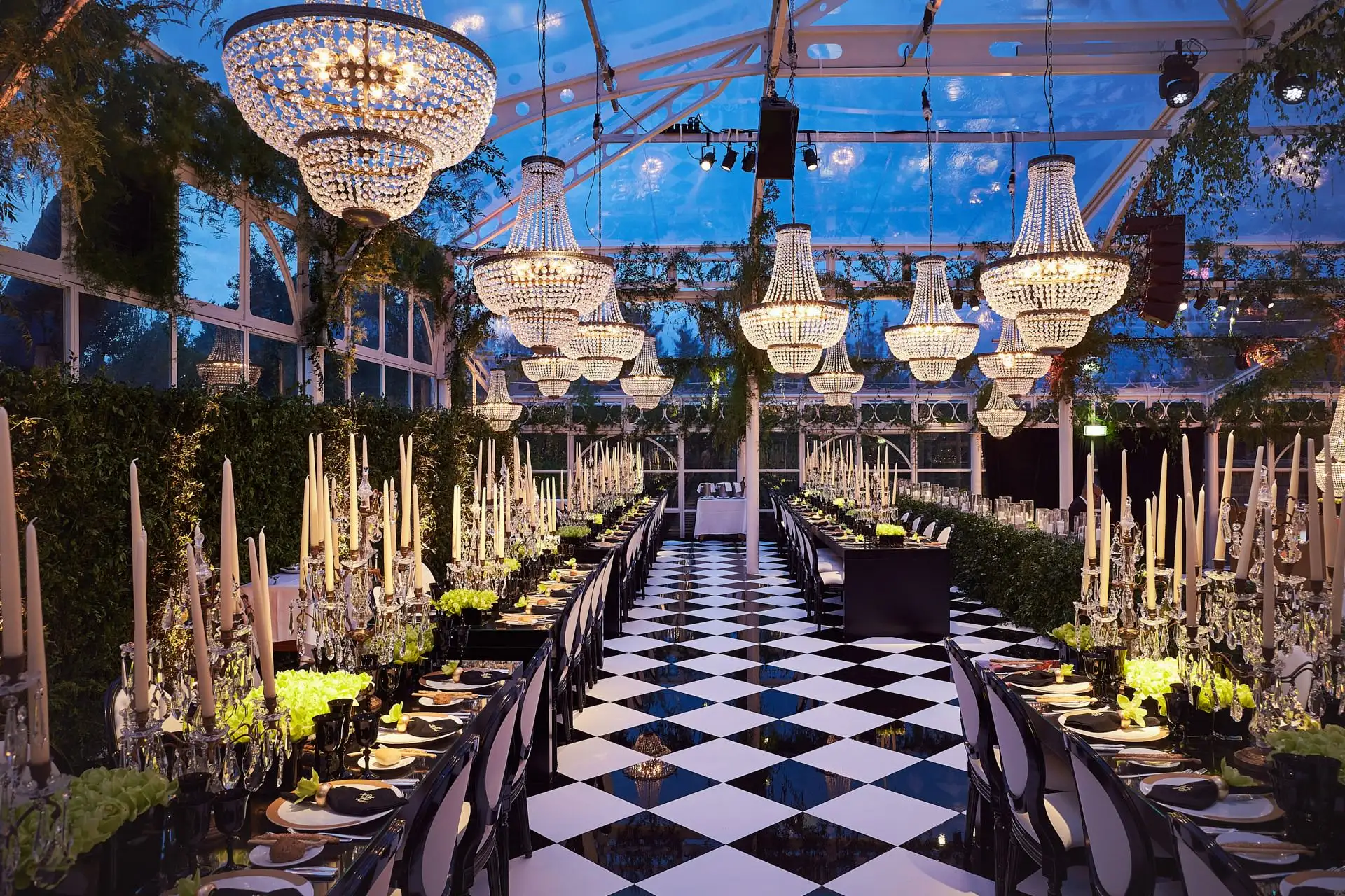 italy wedding reception decor