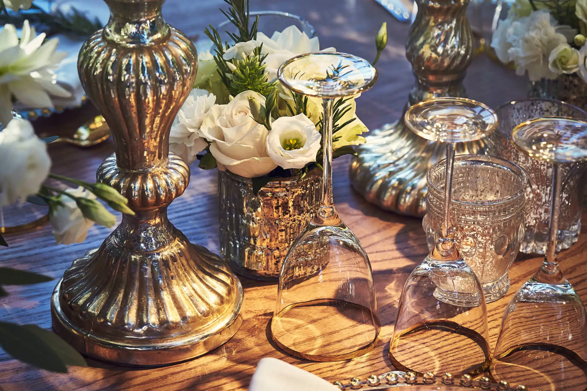 italy wedding reception decor
