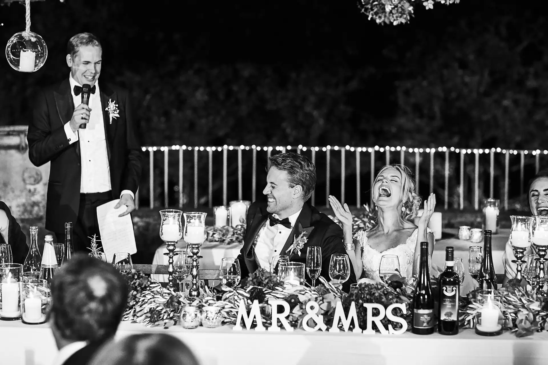 italy wedding reception decor