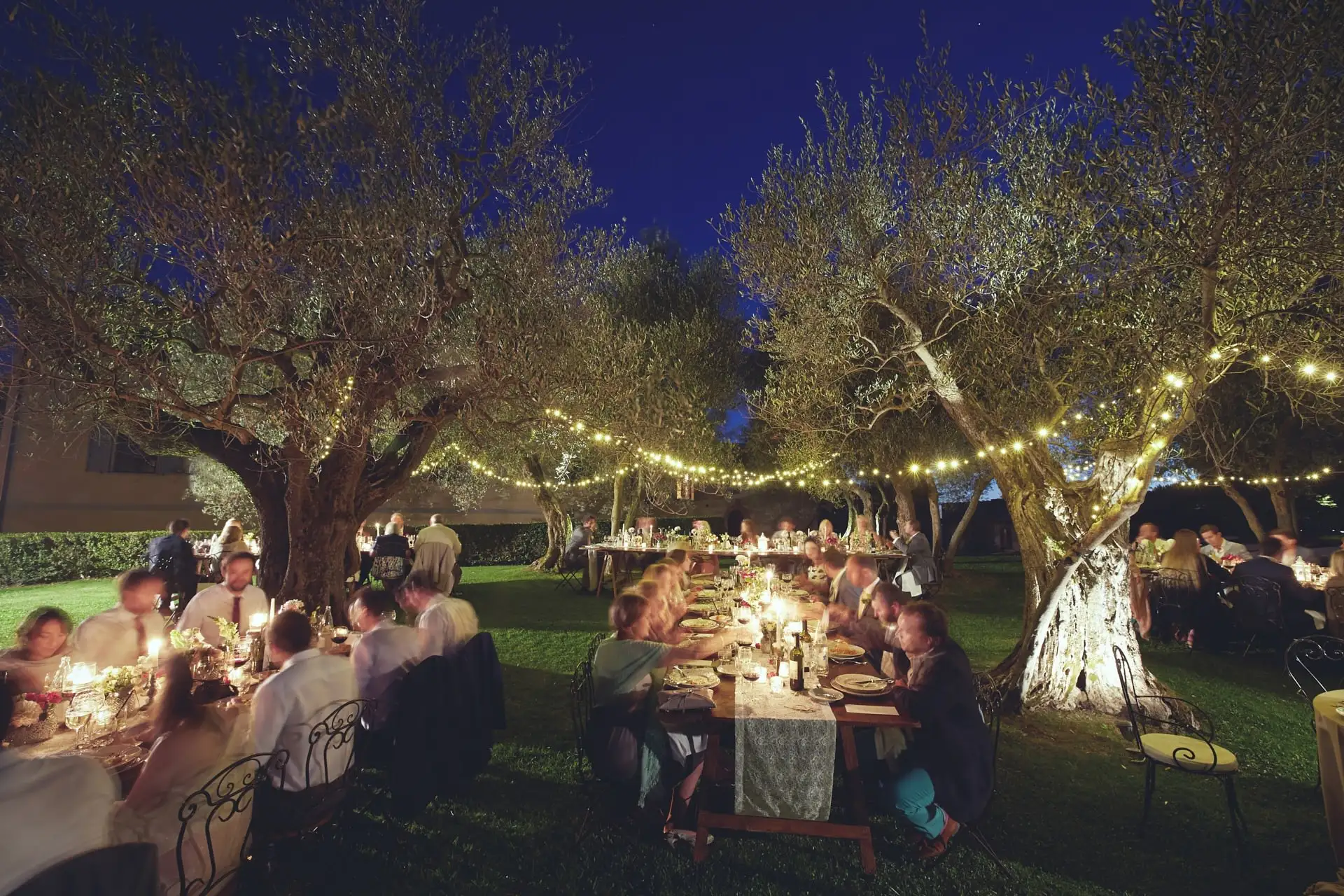 italy wedding reception decor