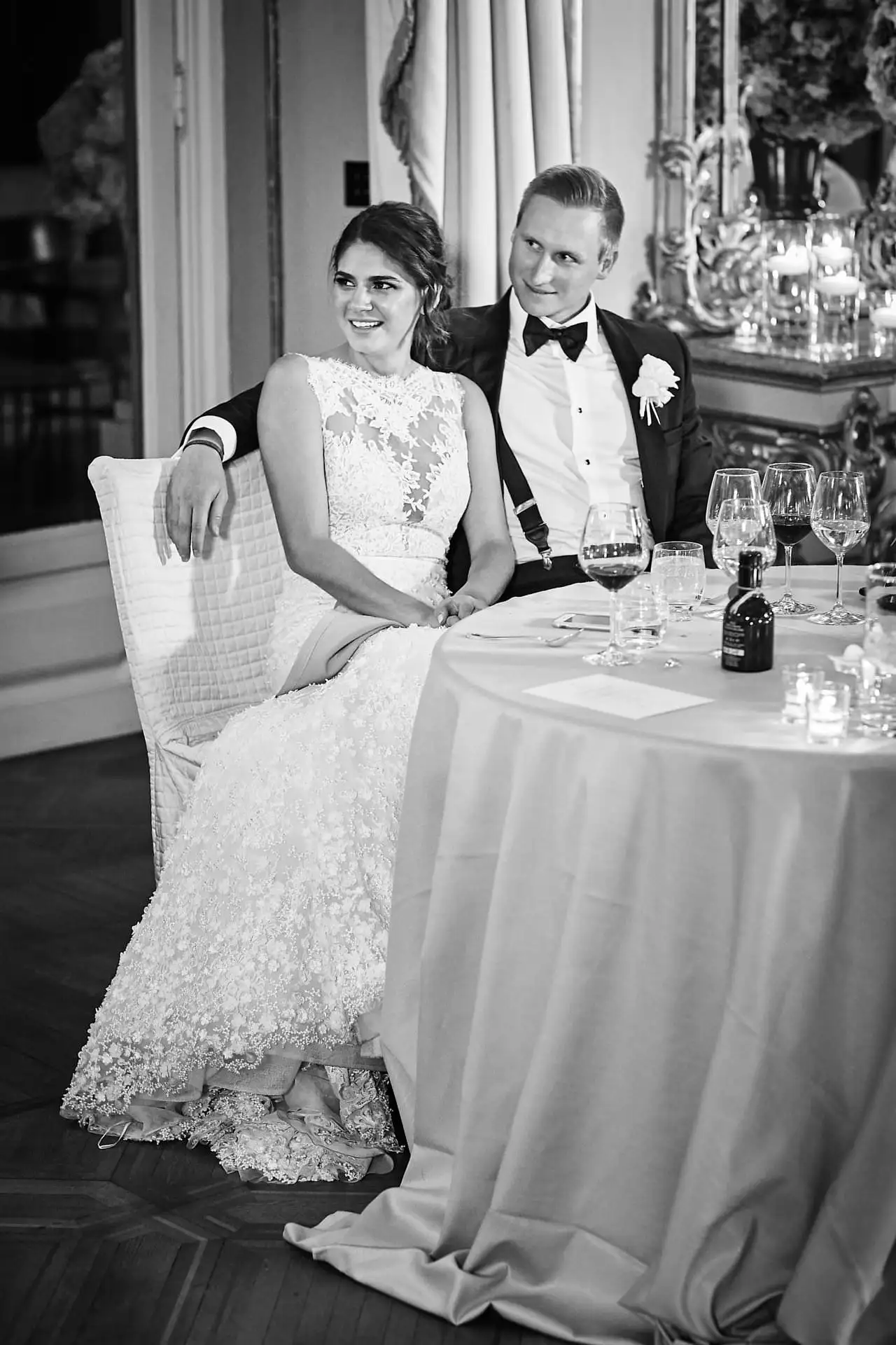 italy wedding reception decor