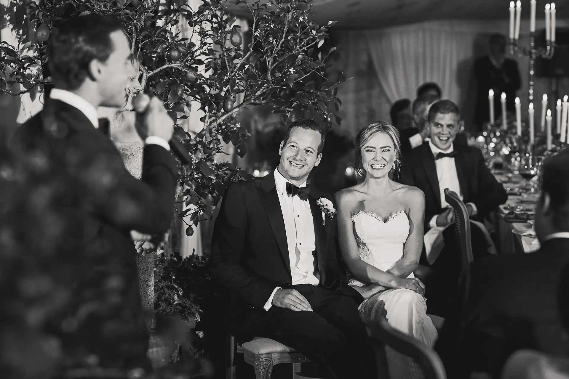 italy wedding reception decor