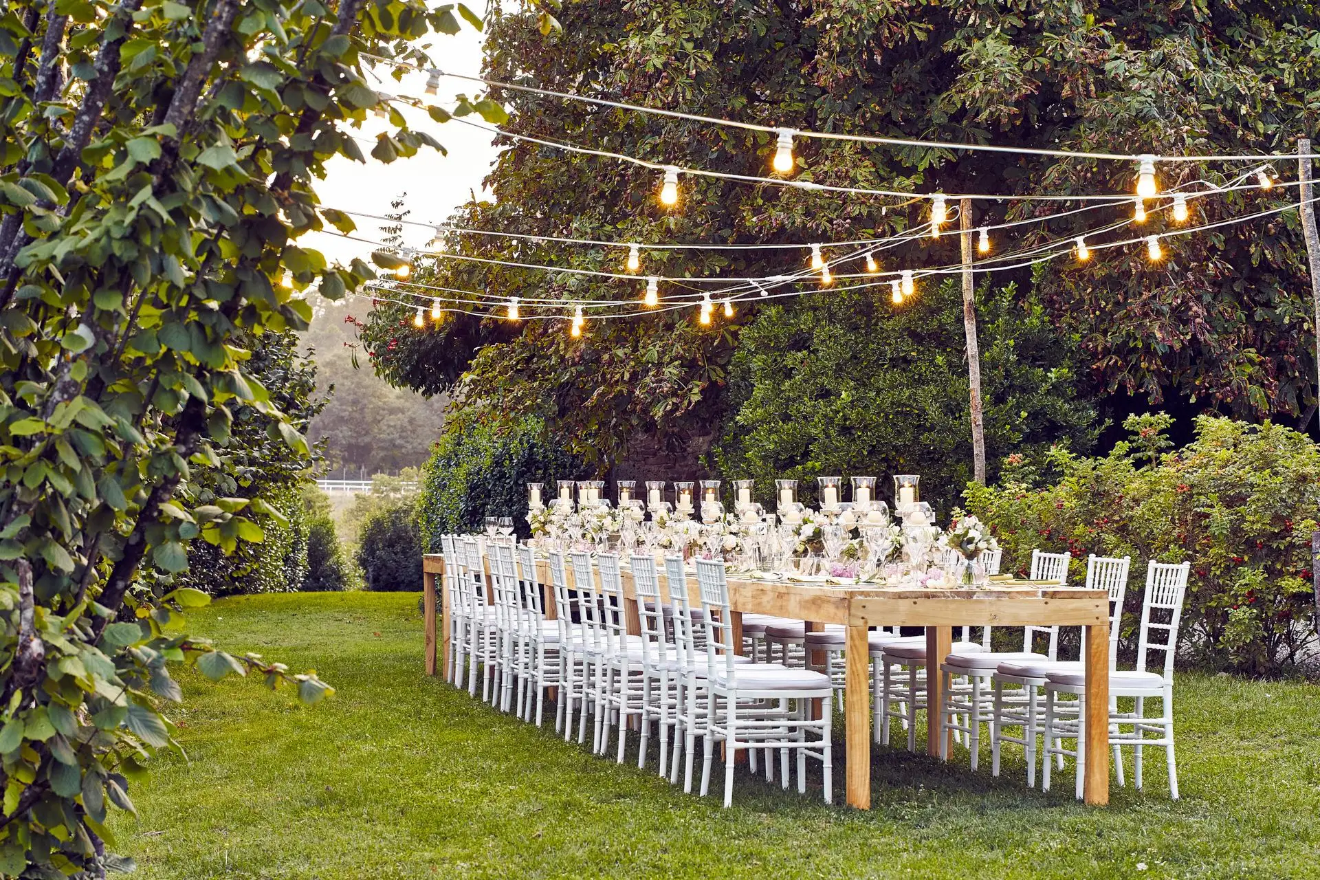 italy wedding reception decor