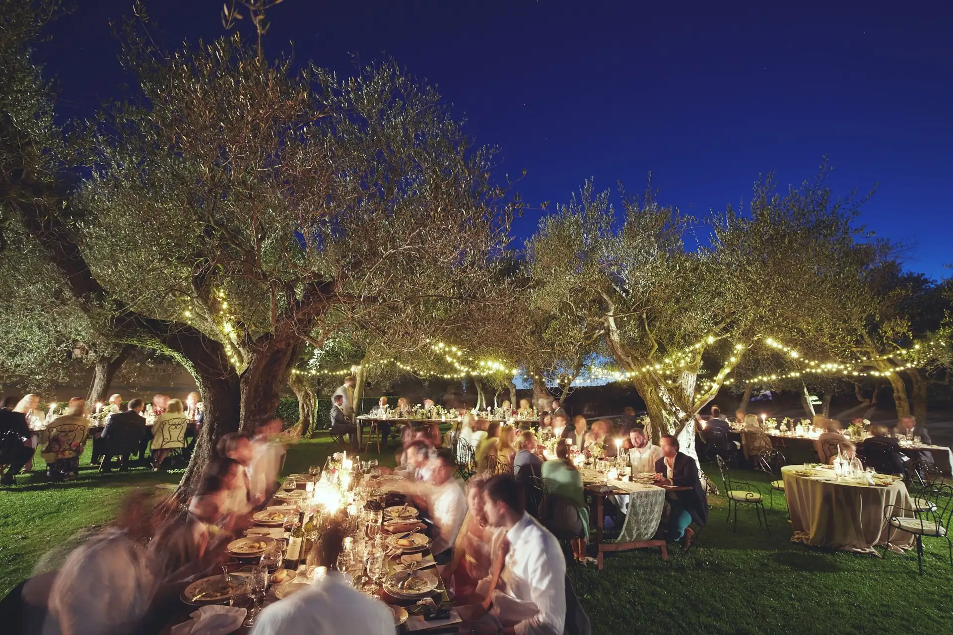 italy wedding reception decor