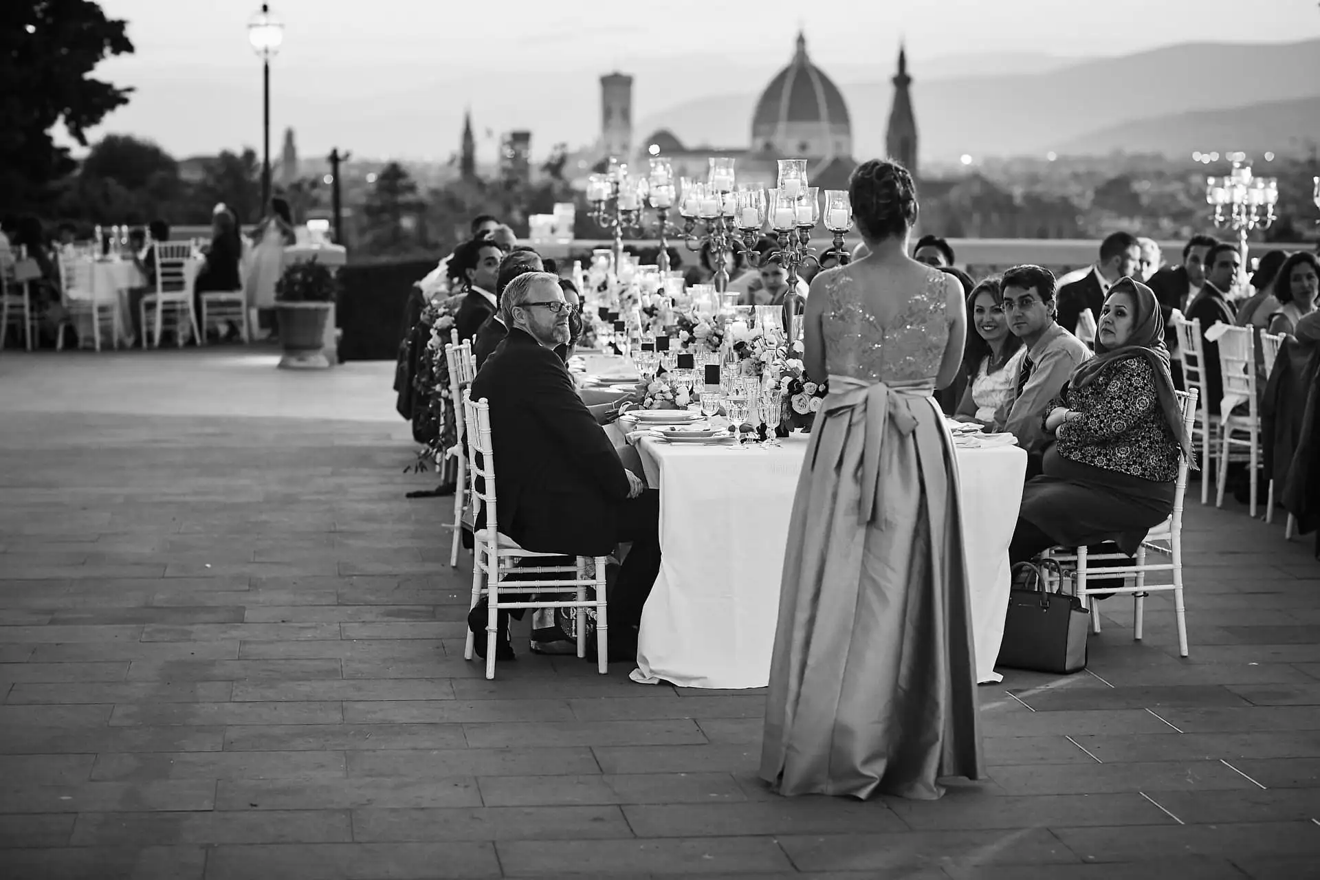 italy wedding reception decor
