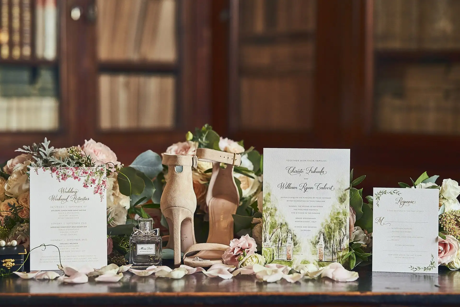 autumn wedding in tuscany