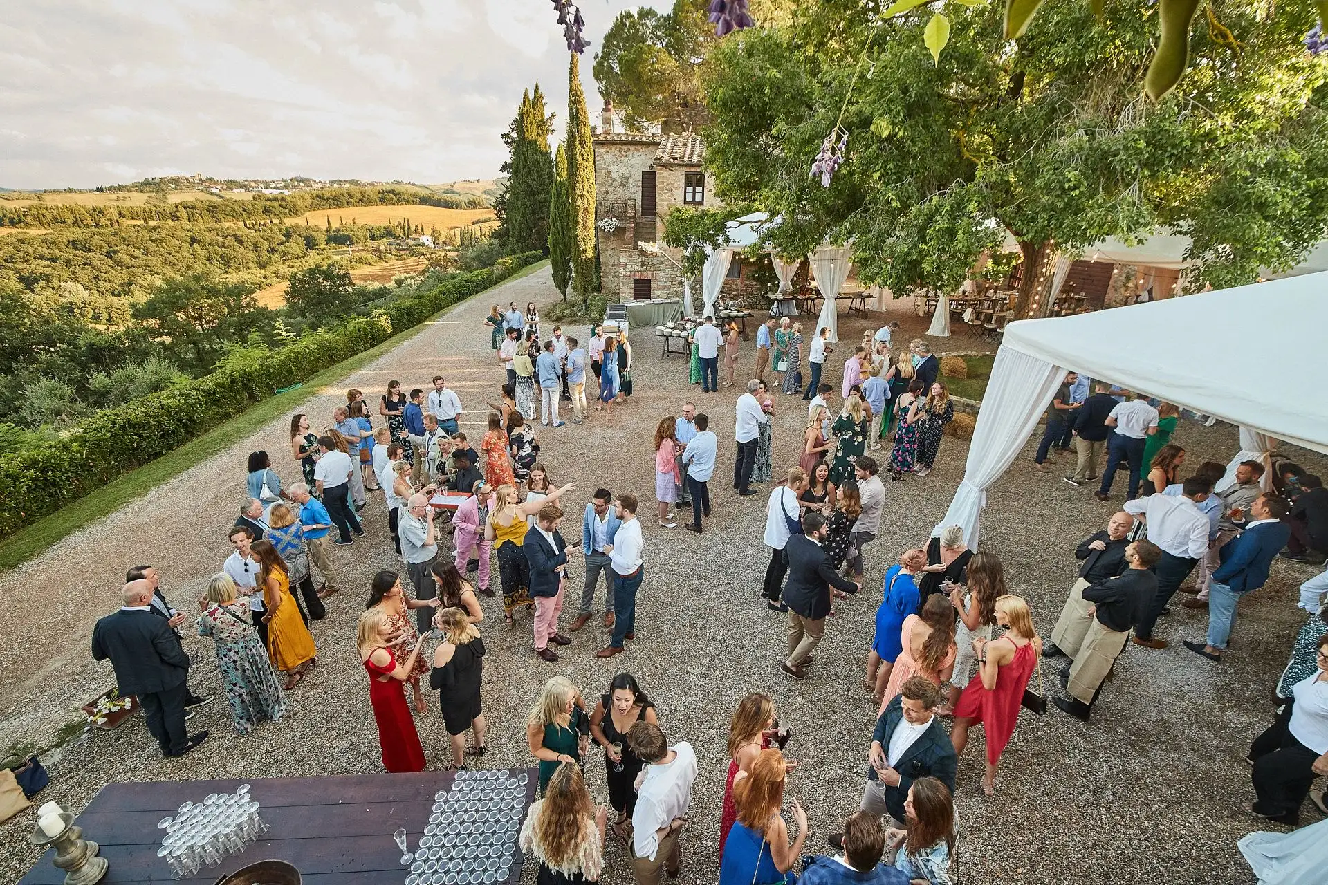 borgo di castelvecchio wedding weekend