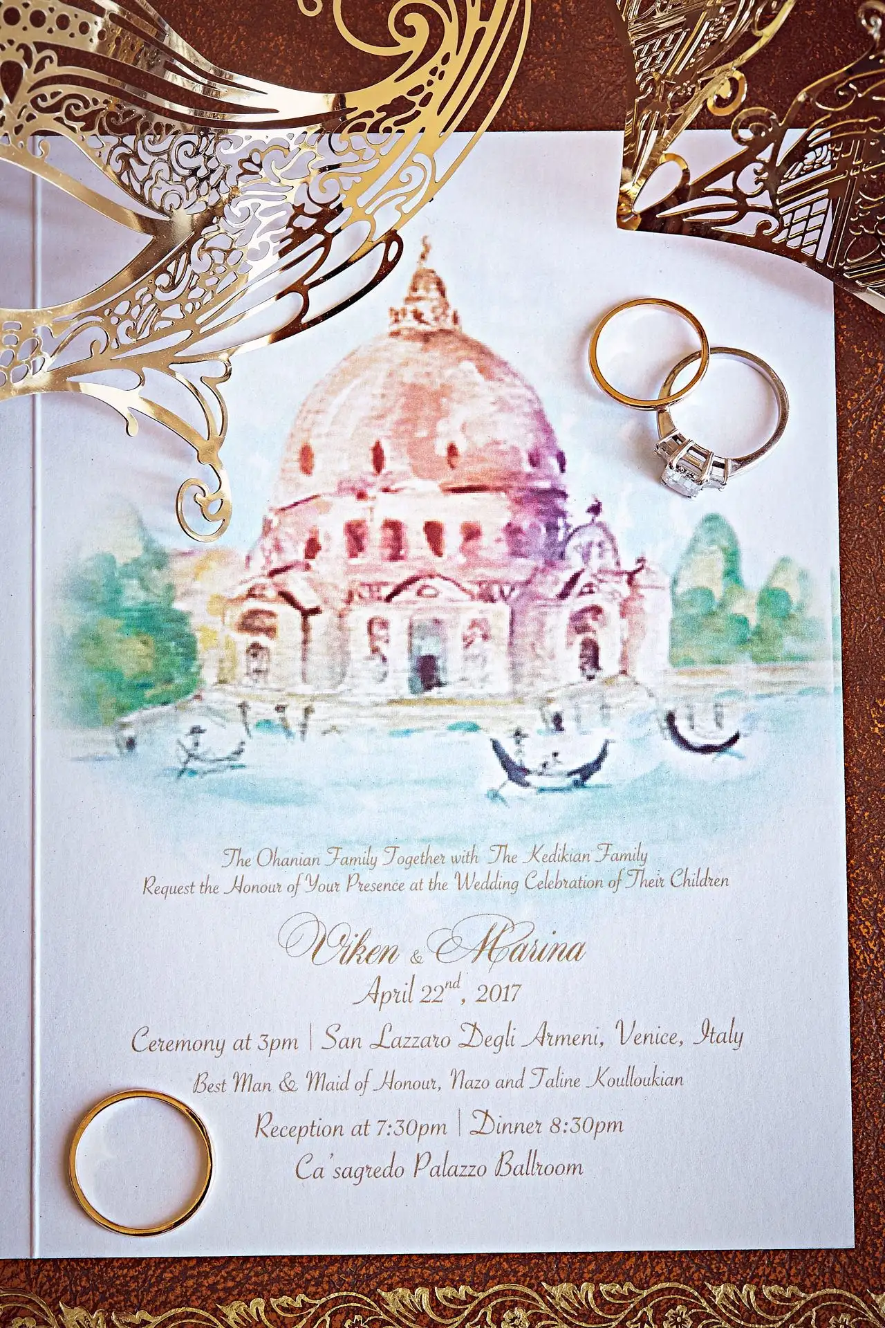 ca sagredo wedding venice