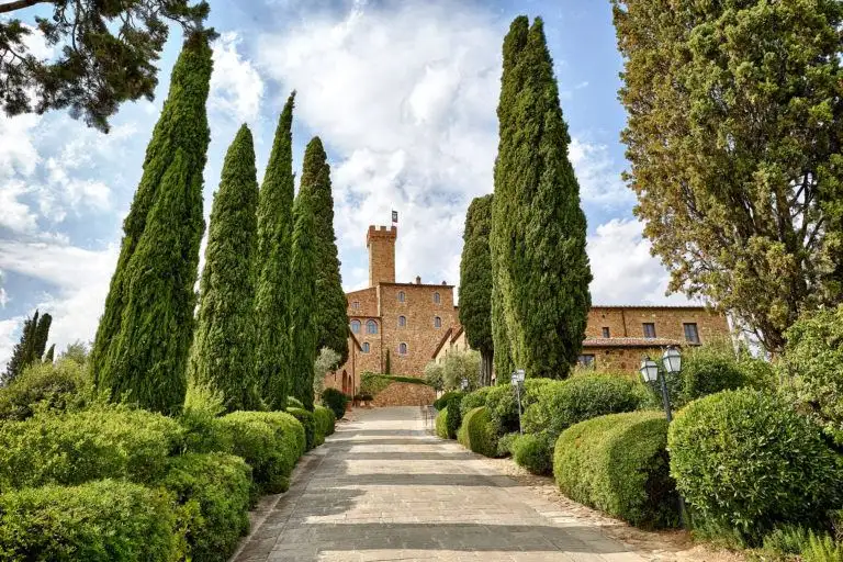 castello di banfi wedding elopement