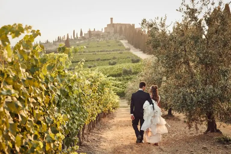 castello di banfi wedding elopement