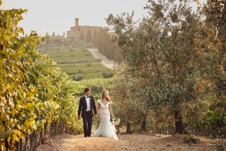 castello di banfi wedding elopement