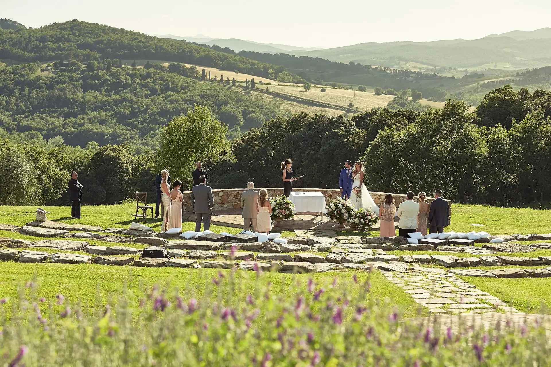 castello di casole wedding