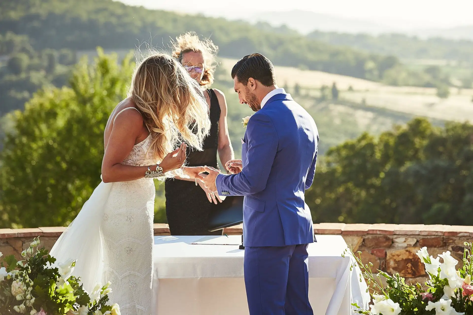 castello di casole wedding