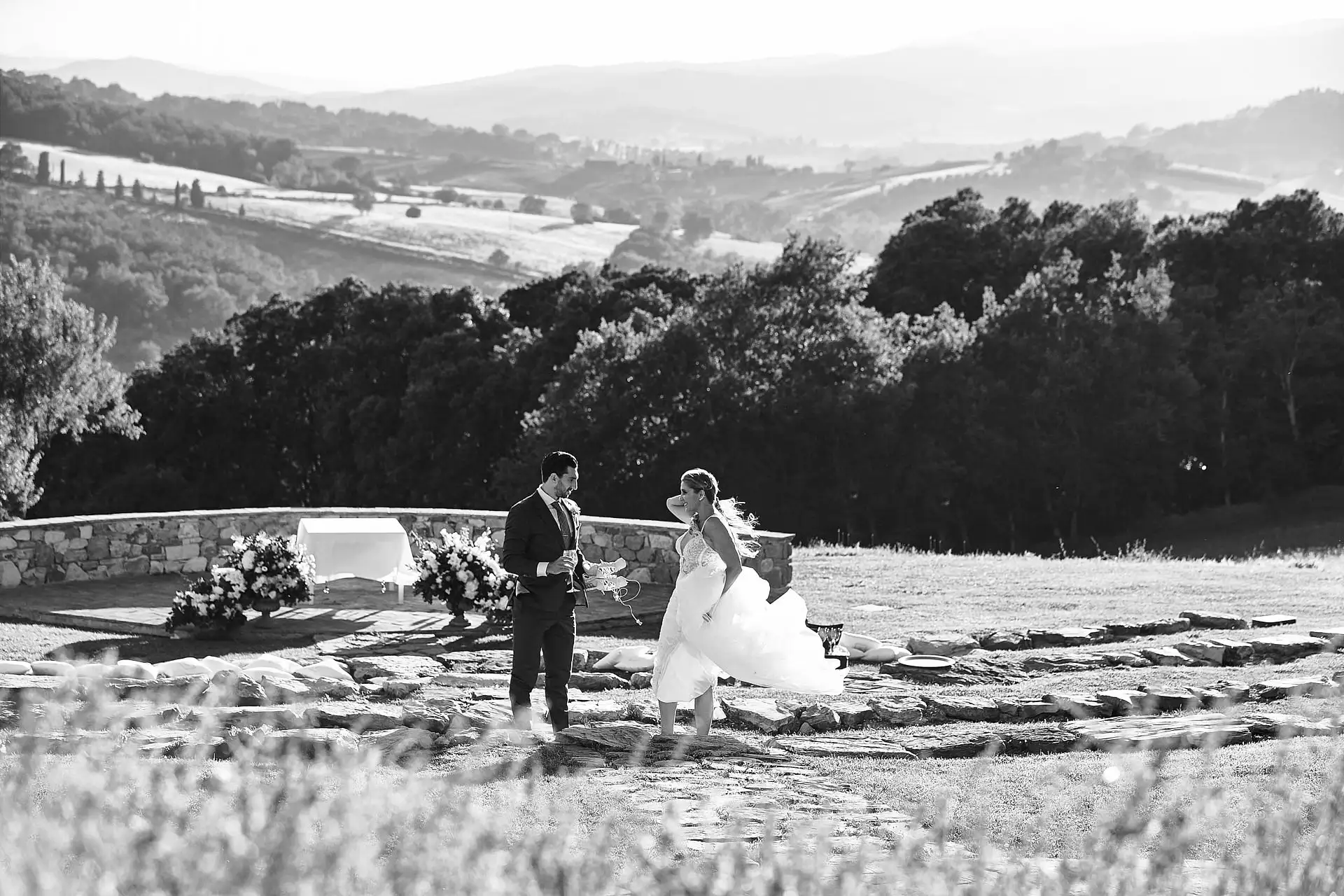 castello di casole wedding