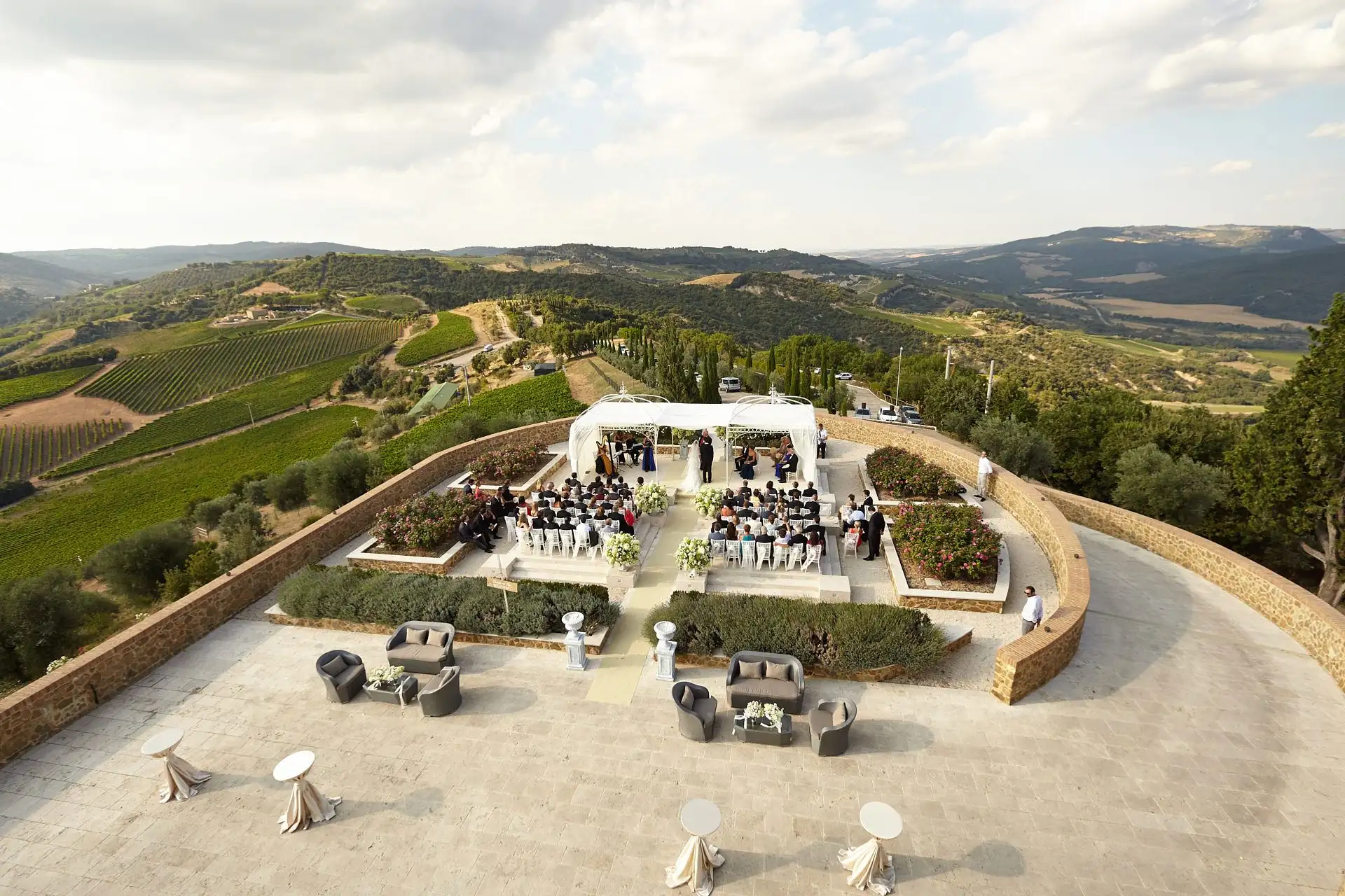 castello di velona wedding