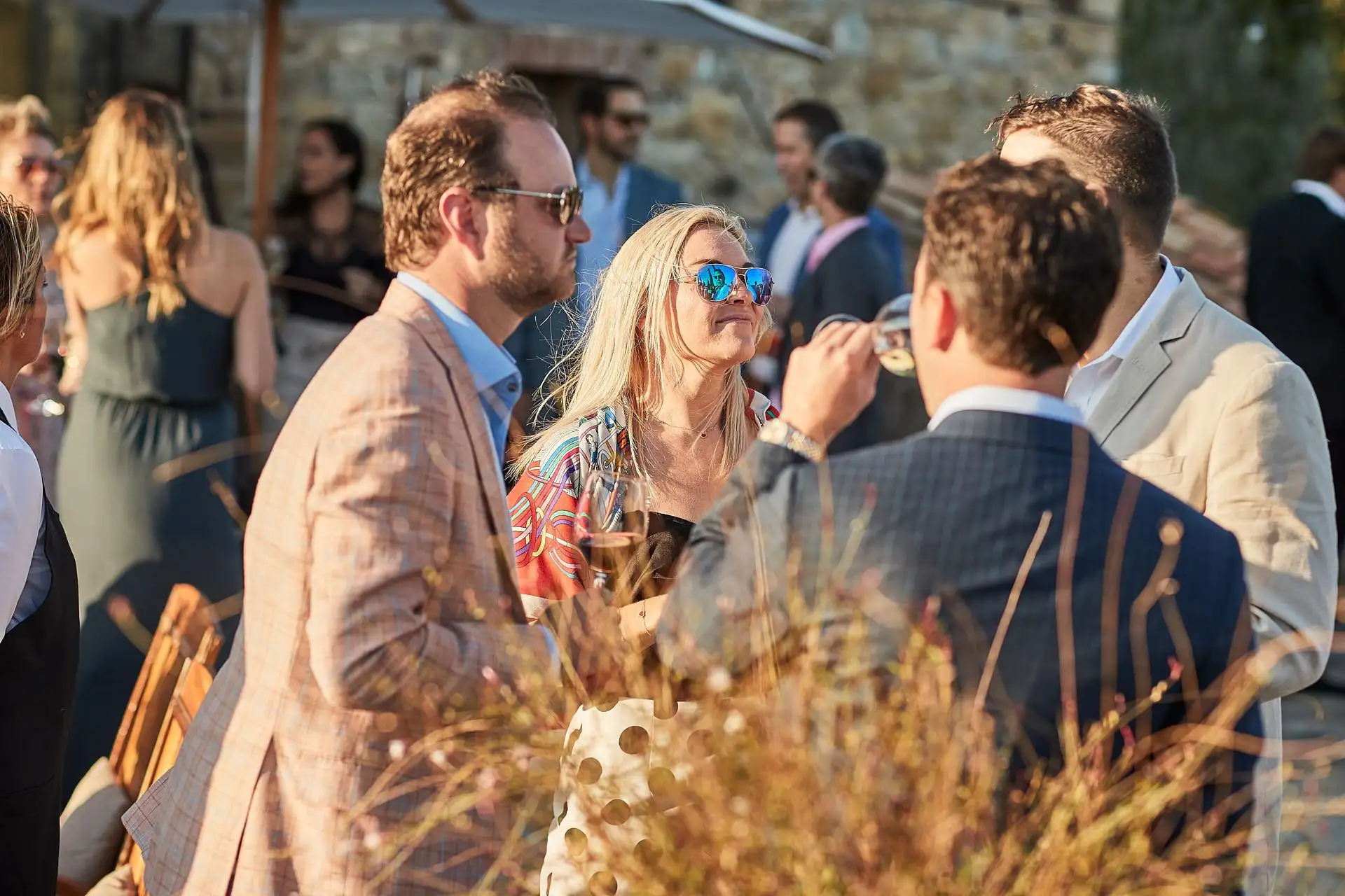 castello di vicarello wedding welcome dinner