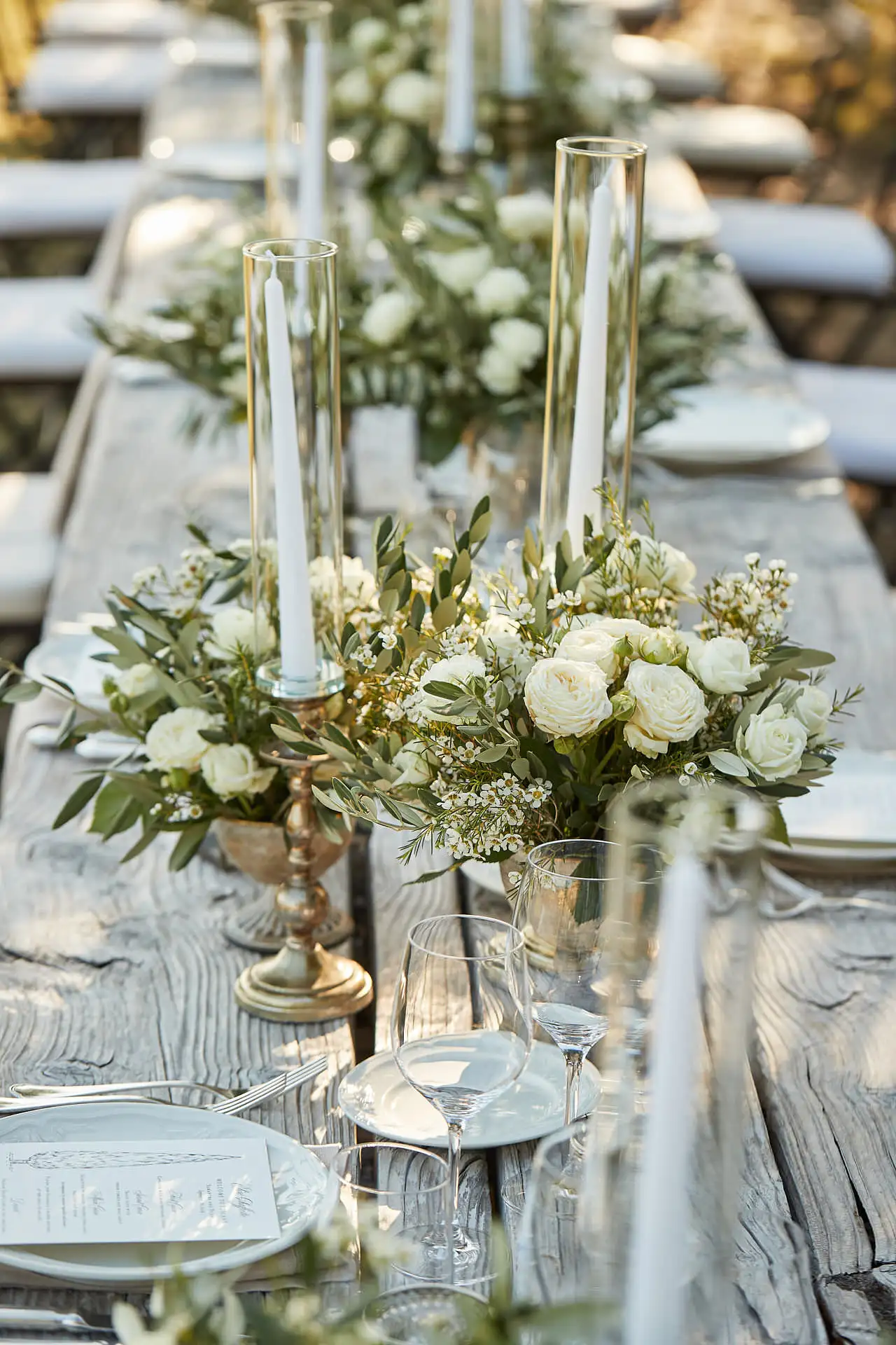 castello di vicarello wedding welcome dinner