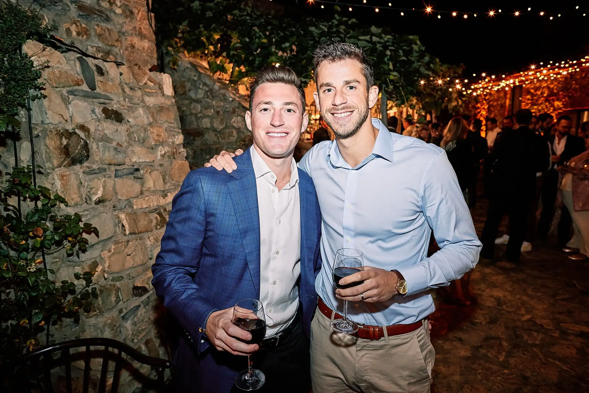 castello di vicarello wedding welcome dinner