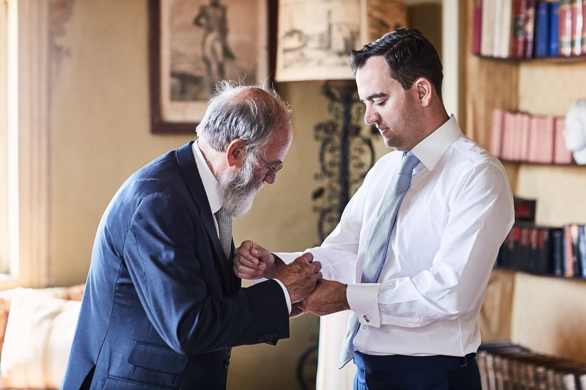 elegant english wedding near siena