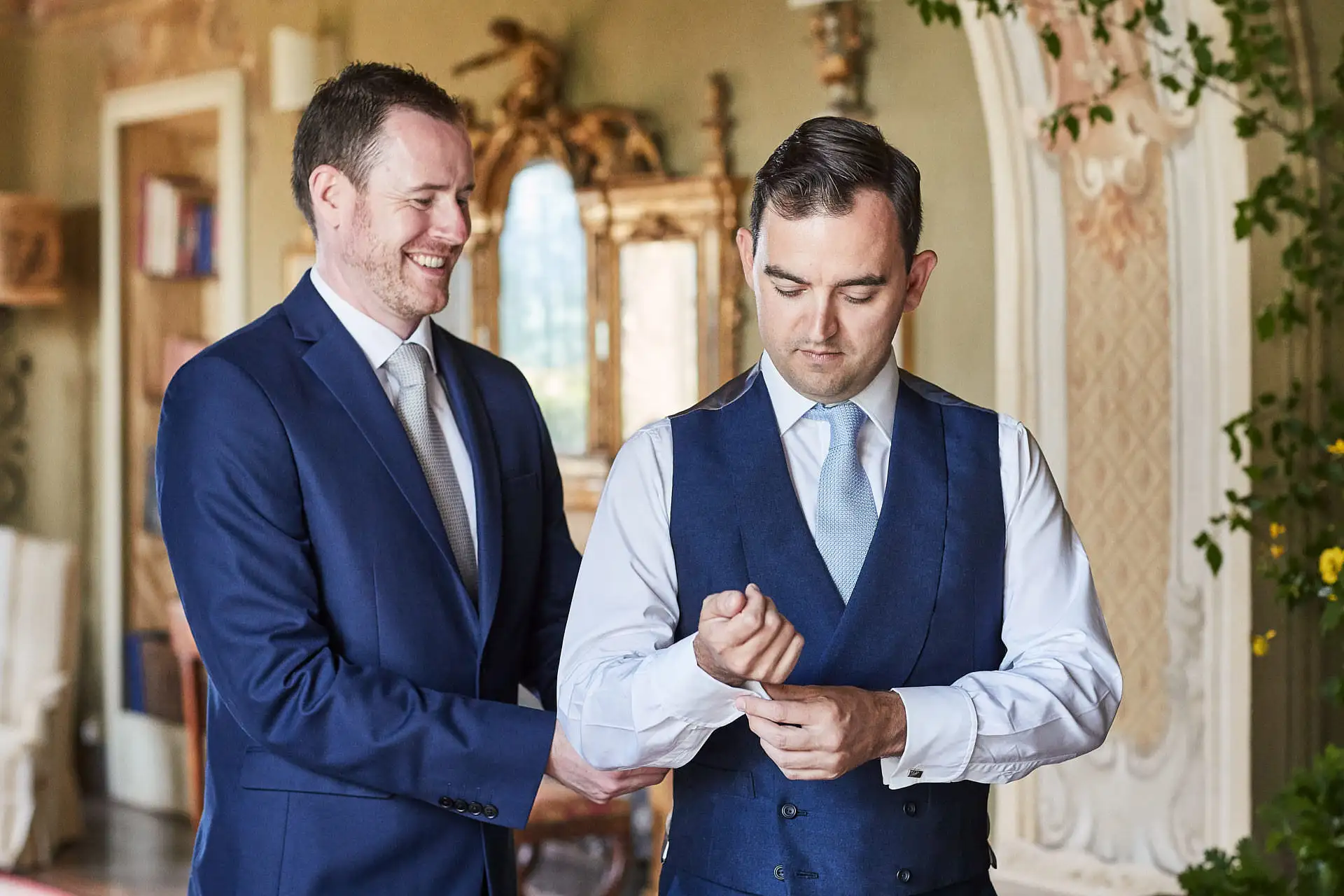 elegant english wedding near siena
