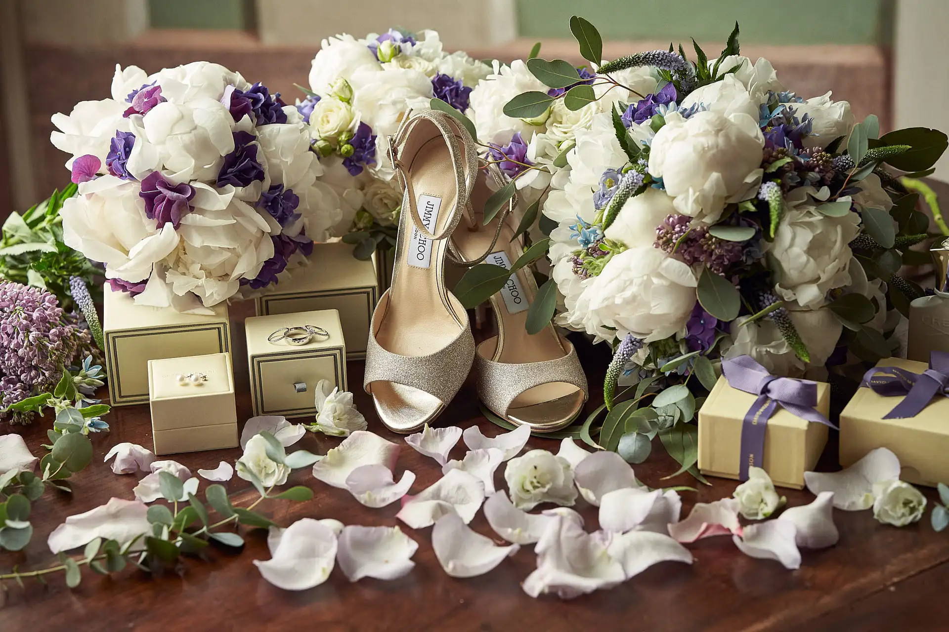 elegant english wedding near siena