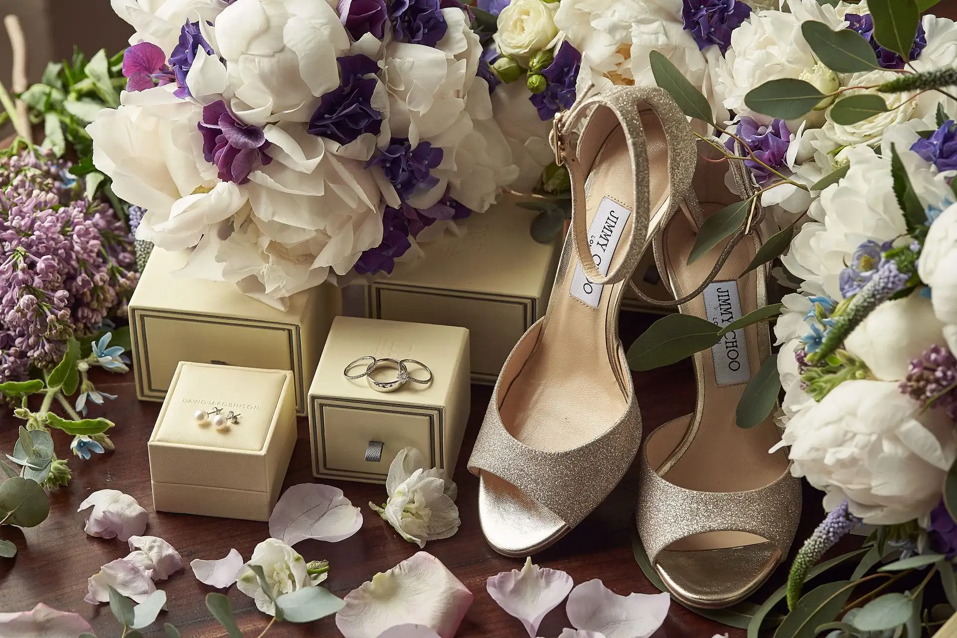 elegant english wedding near siena