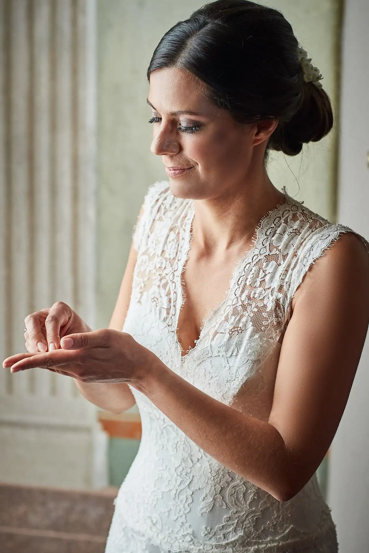 elegant english wedding near siena