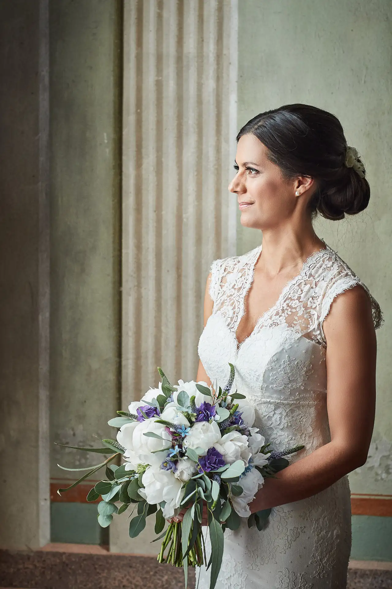 elegant english wedding near siena