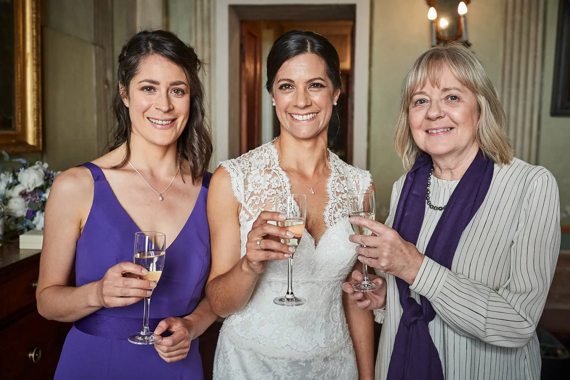 elegant english wedding near siena