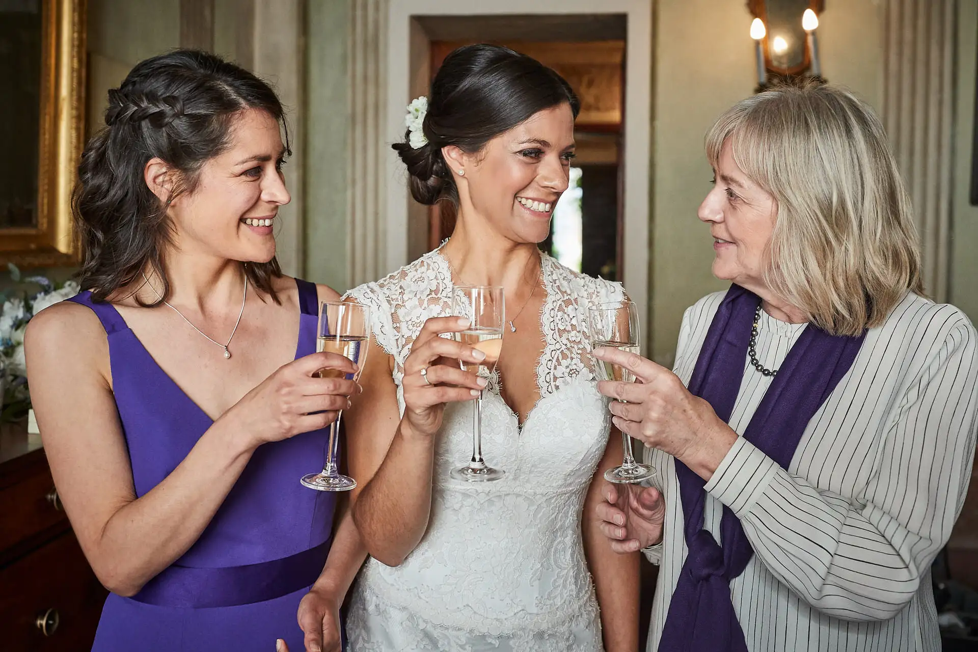 elegant english wedding near siena
