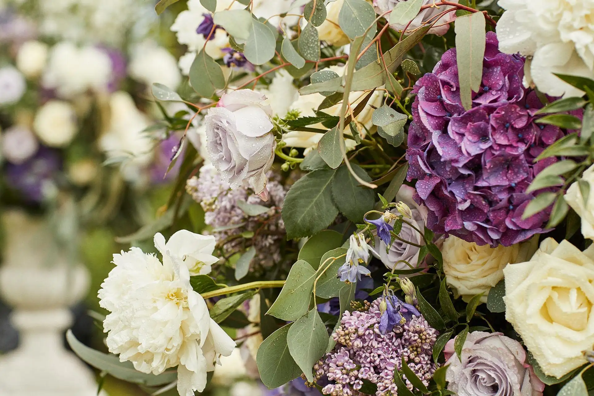 elegant english wedding near siena