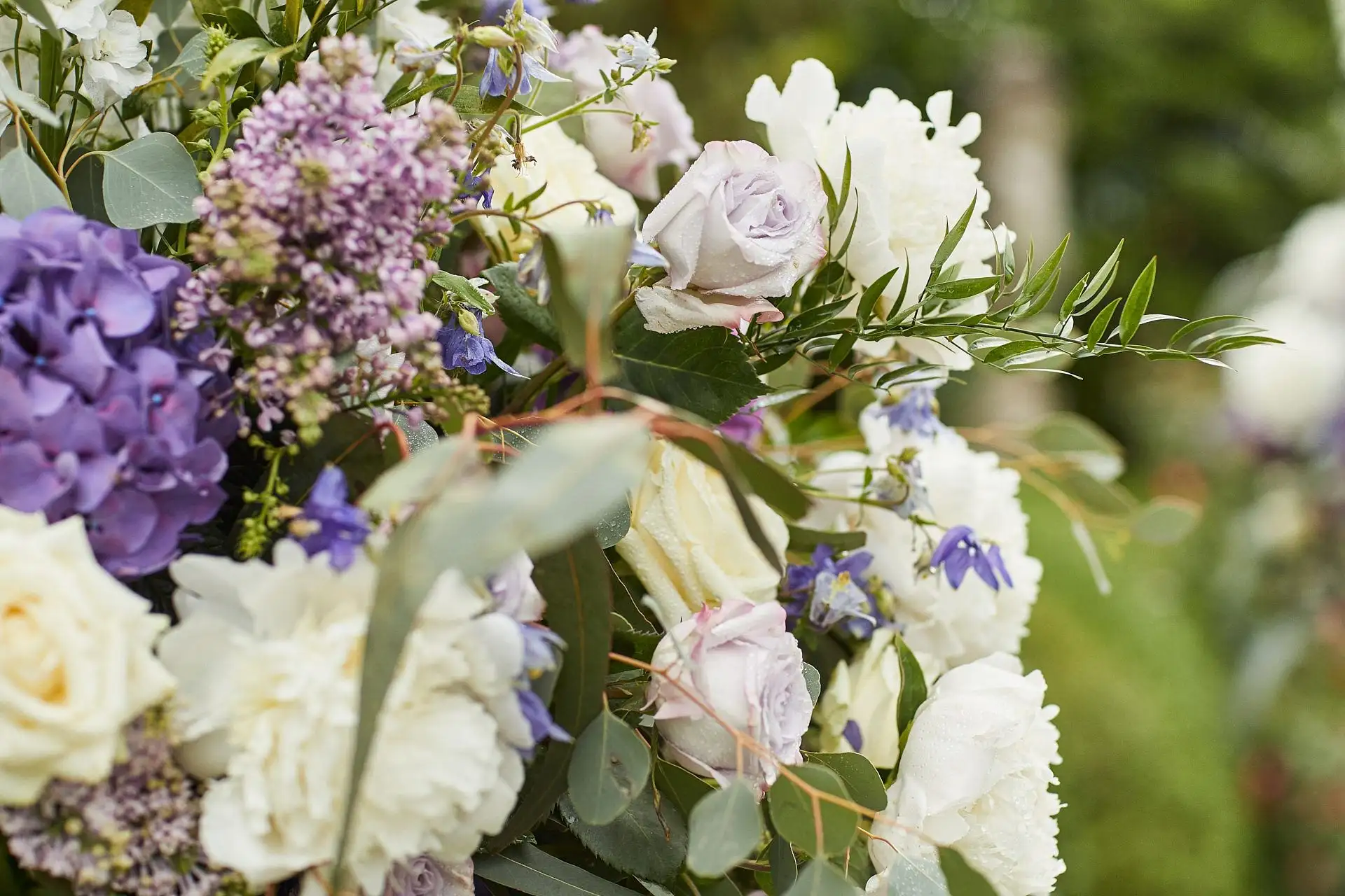 elegant english wedding near siena
